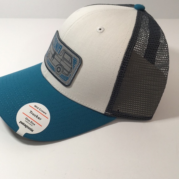 NWT Patagonia mid blue gray SnapBack trucker 🧢 - Picture 2 of 6